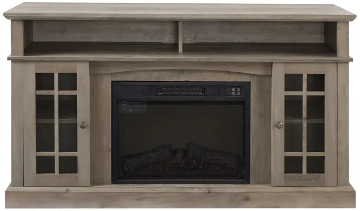 Streamdale Classic TV Stand with 23" Fireplace for TVs up to 65"