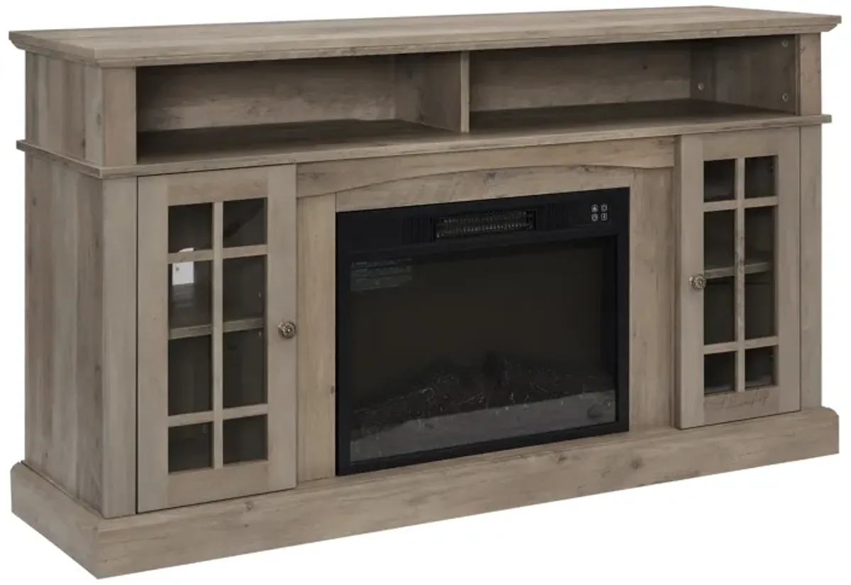 Streamdale Classic TV Stand with 23" Fireplace for TVs up to 65"