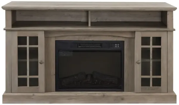 Streamdale Classic TV Stand with 23" Fireplace for TVs up to 65"