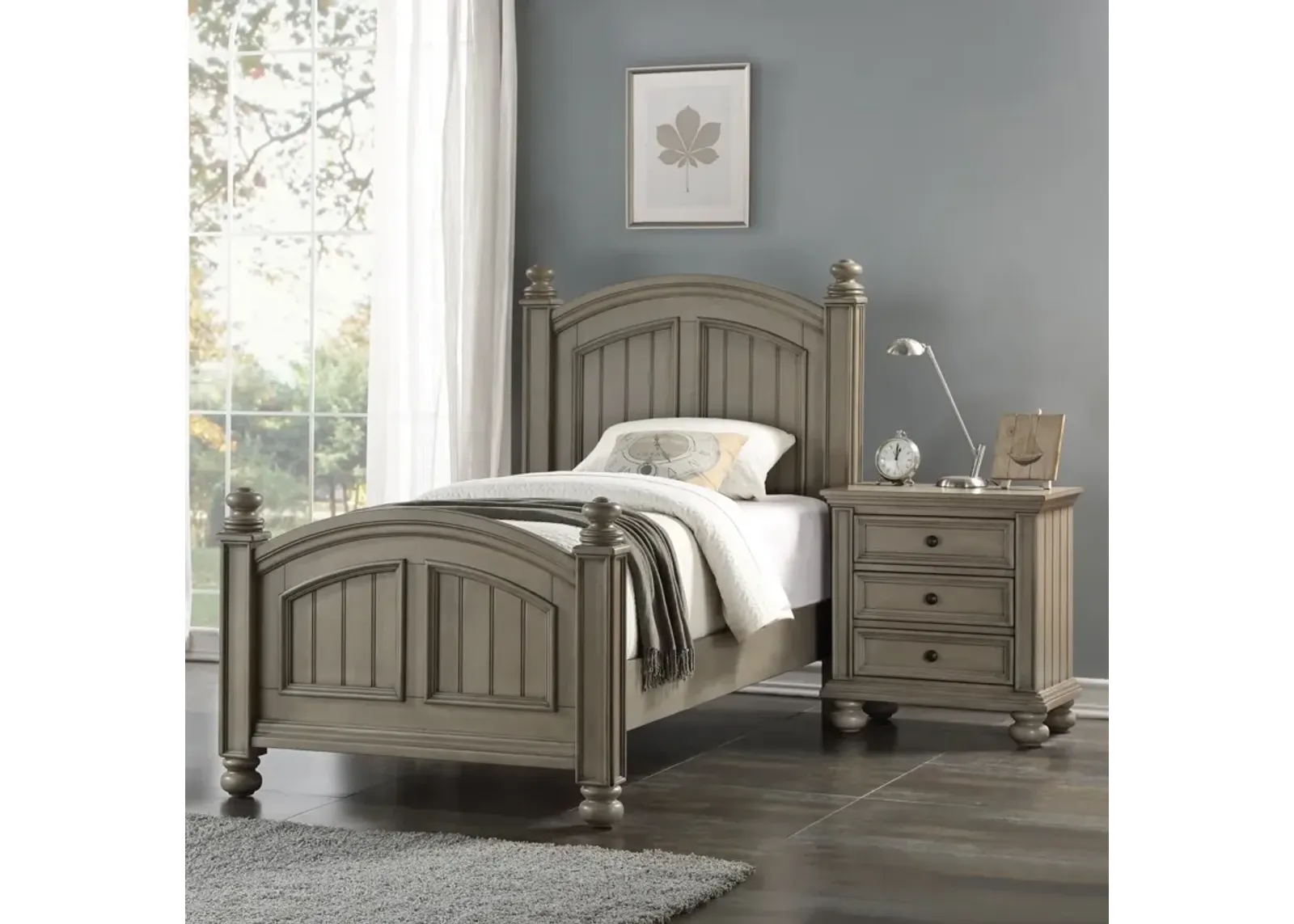 Barnwell Panel Twin Bed