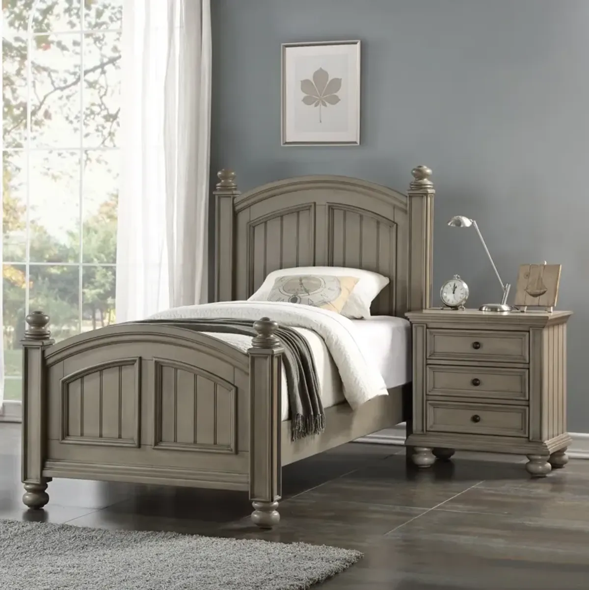 Barnwell Panel Twin Bed