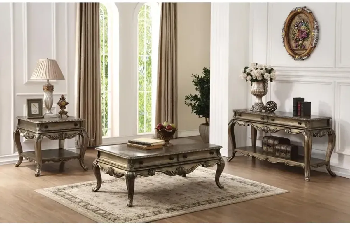 Acme Furniture Coffee Table, Vintage Oak 86030