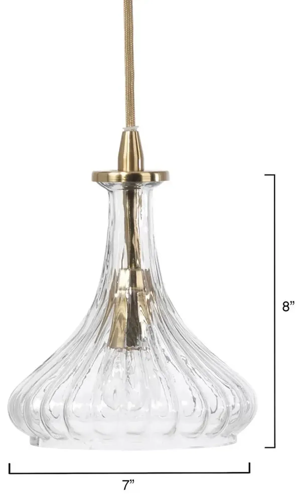 Isabella Carafe 1 Light Pendant