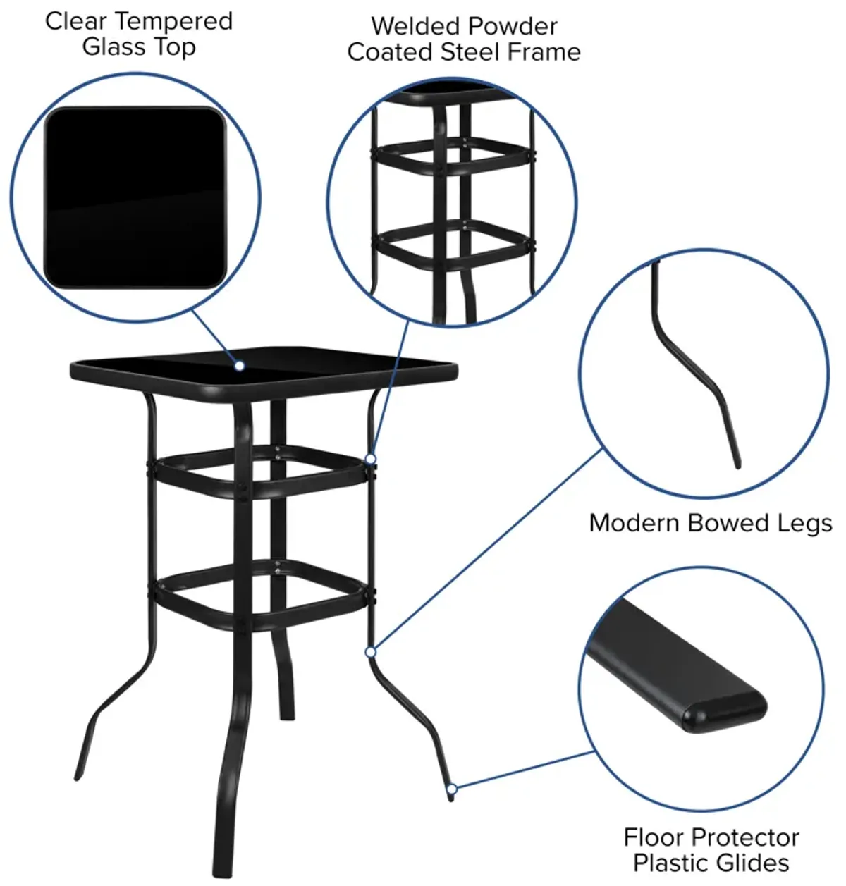 Glass Patio Tables