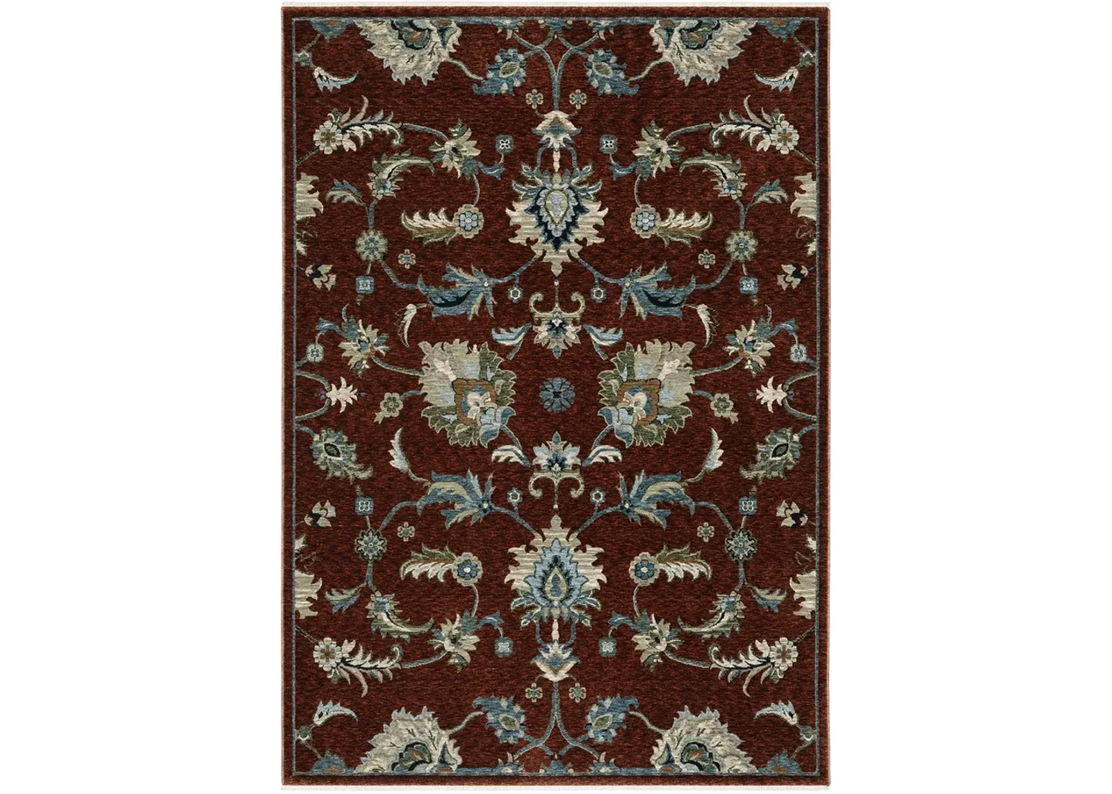 Capella 2'3" x 7'6" Red Rug