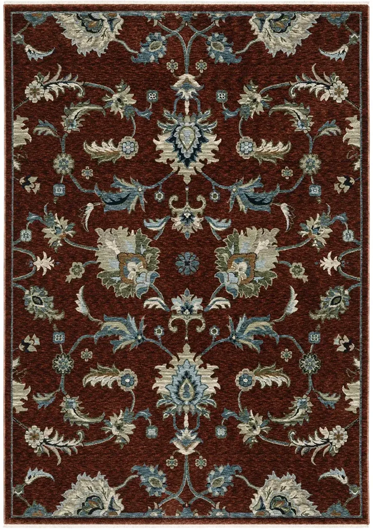 Capella 2'3" x 7'6" Red Rug