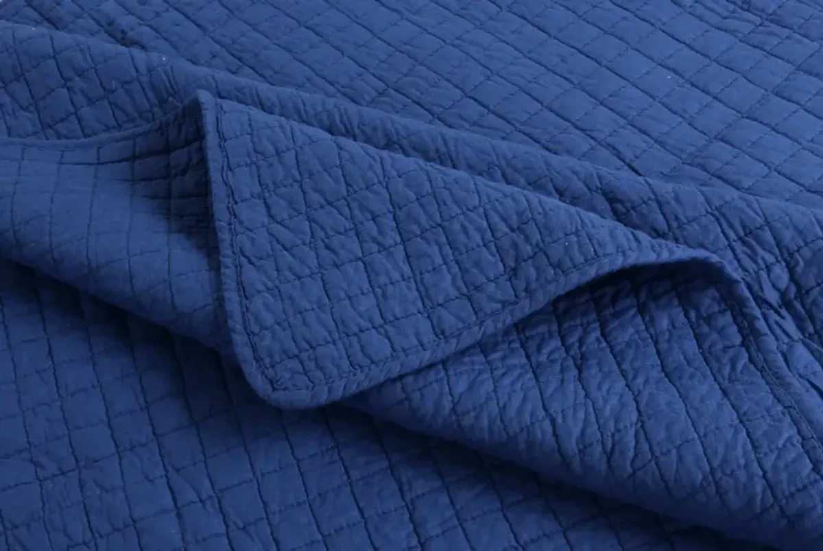 MarCielo 100% Cotton Quilted Throw  50 x 60 inches