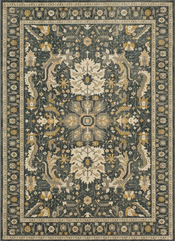 Bobby Berk by Karastan (Series 3) Amara Denim 2' 4" X 7' 10" Rug