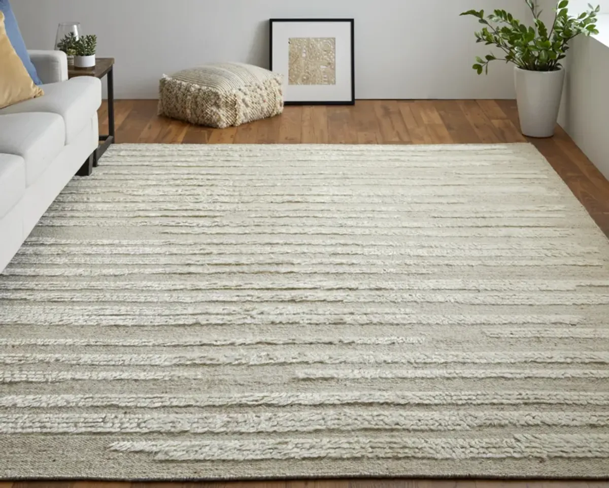 Ashby 8910F White/Tan 3'6" x 5'6" Rug