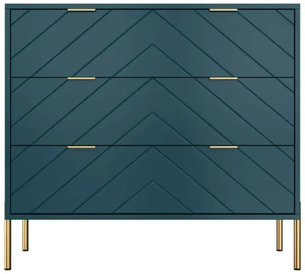 3-Drawer Dresser Chest Cabinet