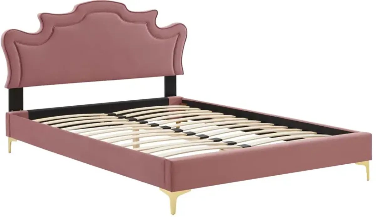 Modway - Neena Performance Velvet King Bed