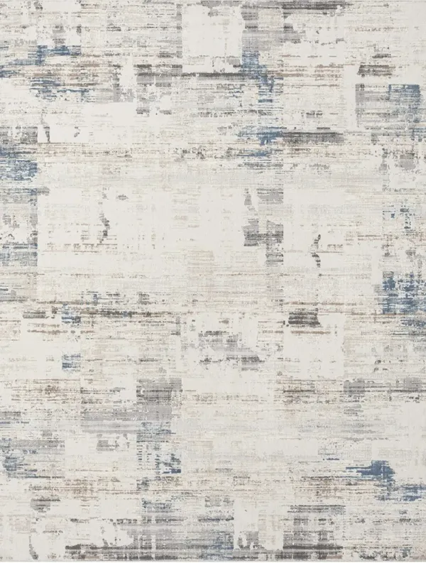 CK022 Infinity IFN06 Ivory/Gray/Blue 7'10" x 9'10" Rug