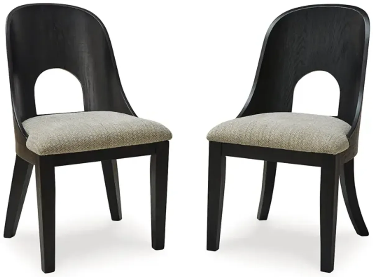 Rowanbeck UPH Side Chair-2/CN