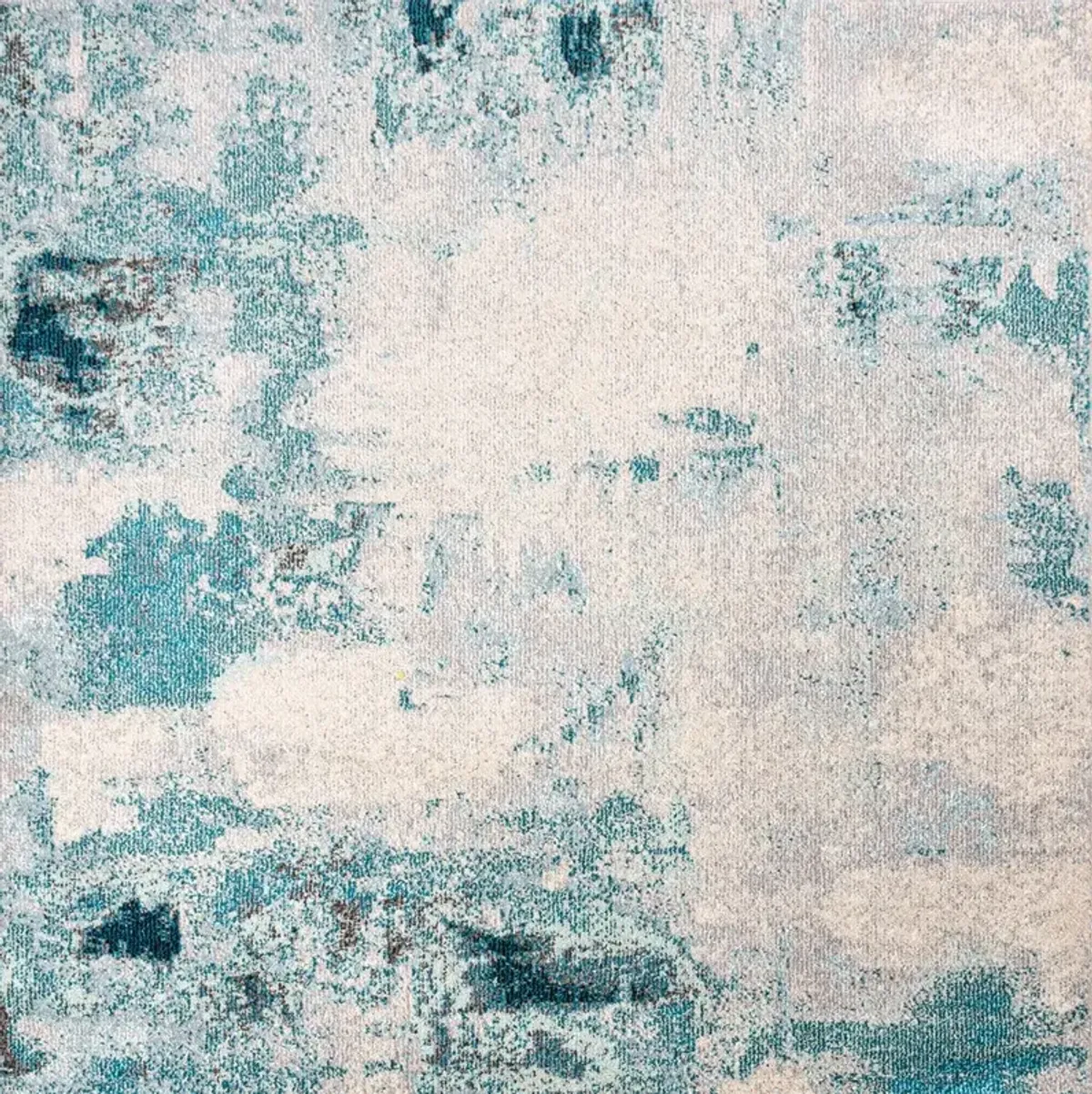 Contemporary Pop Modern Abstract Vintage Square Area Rug
