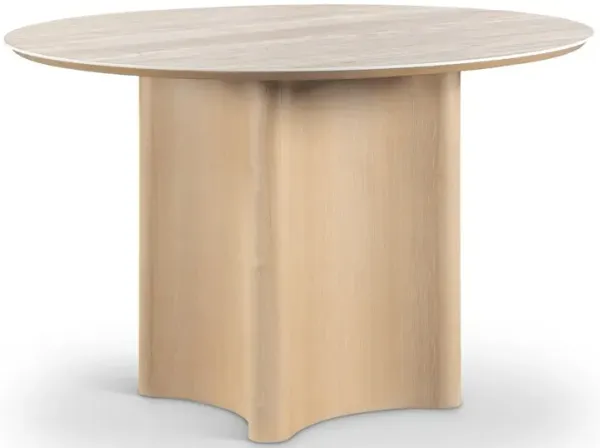 Meridian Furniture Corvina Natural Oak Veneer Dining Table