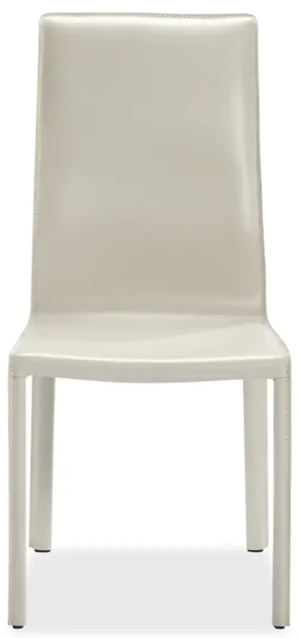Jada High Back Dining Chair - Sand - Set of 2
