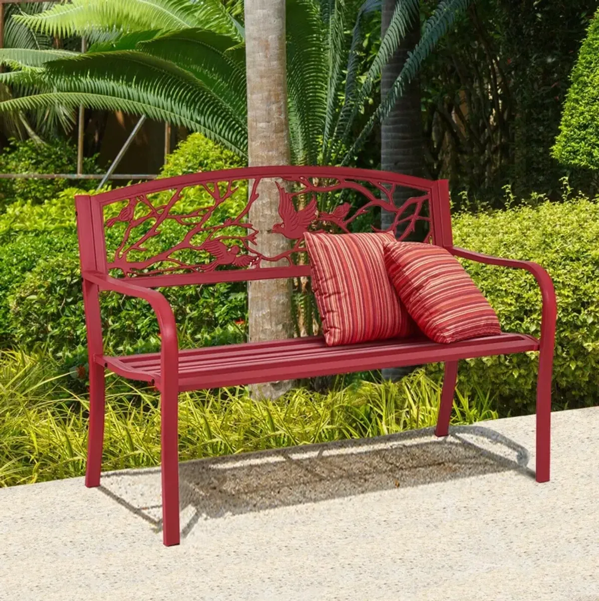 Patio Garden Bench Park Yard Outdoor Furniture