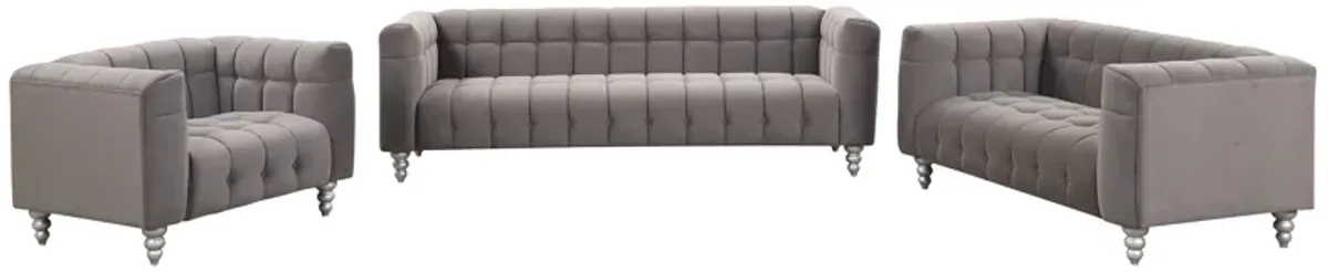 Merax 3-piece Upholstered Loveseat Sofa Set