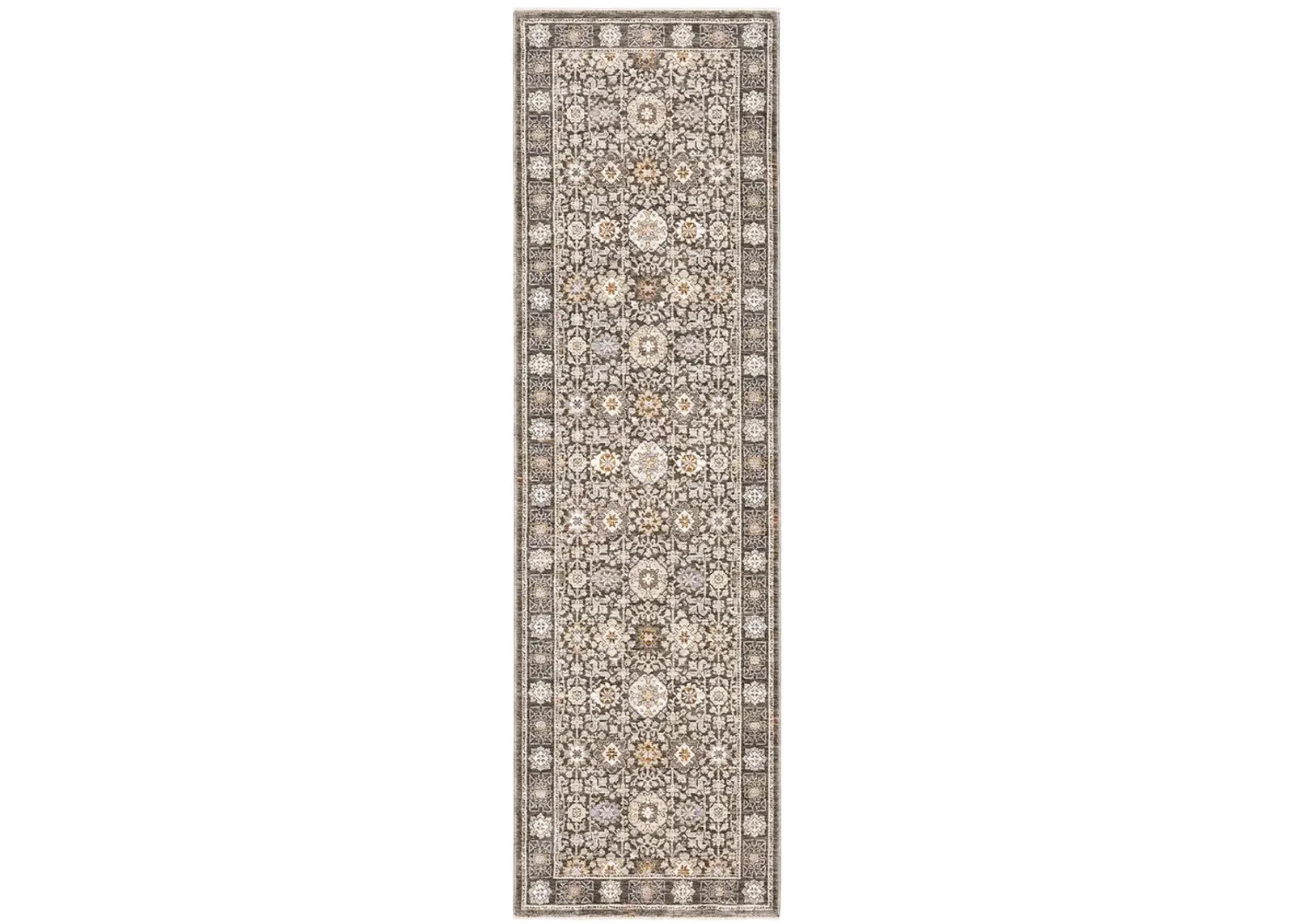 Maharaja 2'3" x 7'6" Char Rug