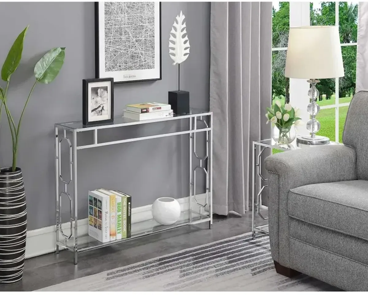 Convience Concept, Inc. Omega Chrome Console Table