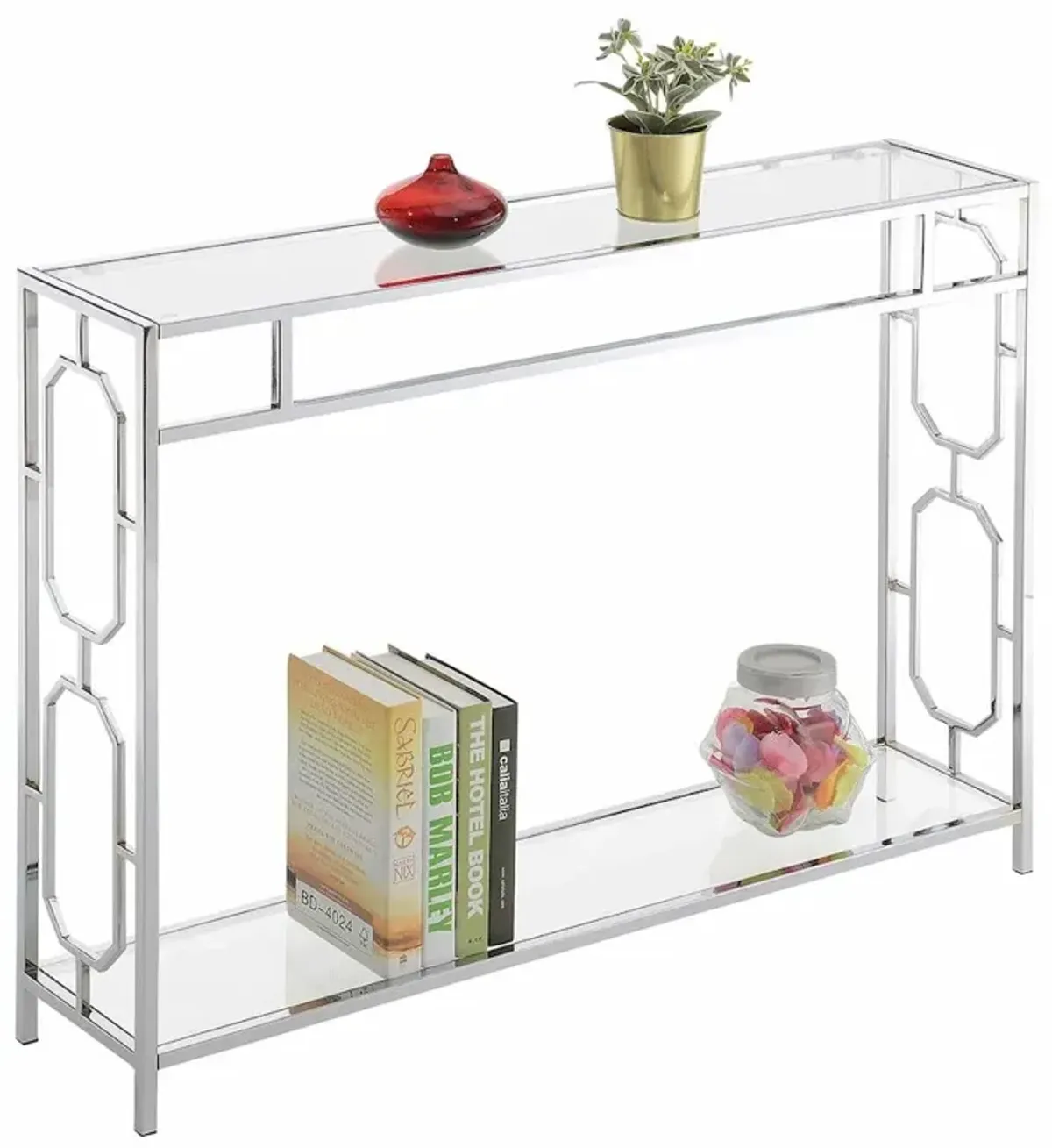 Convience Concept, Inc. Omega Chrome Console Table