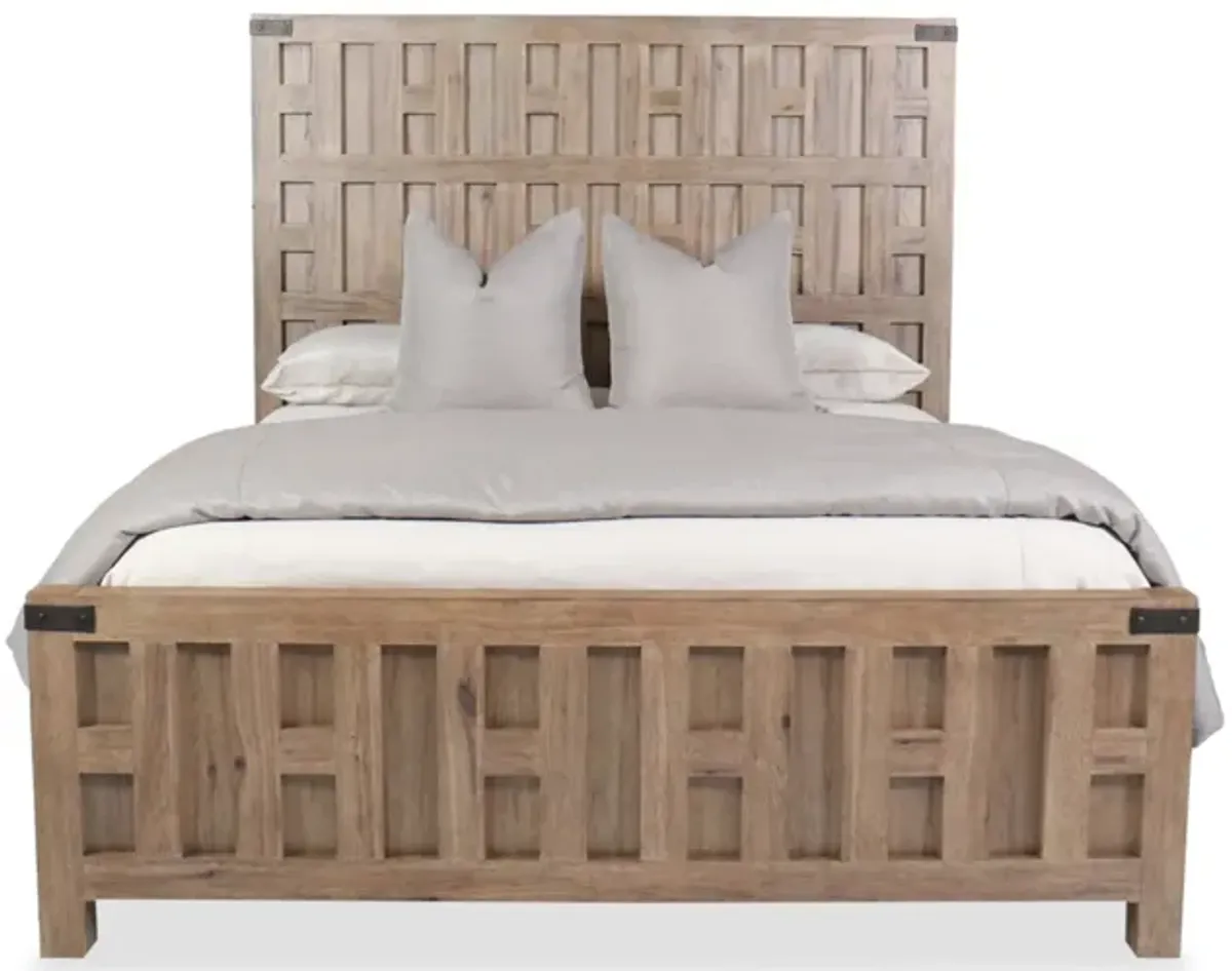 Vineyard Row California King Panel Bed