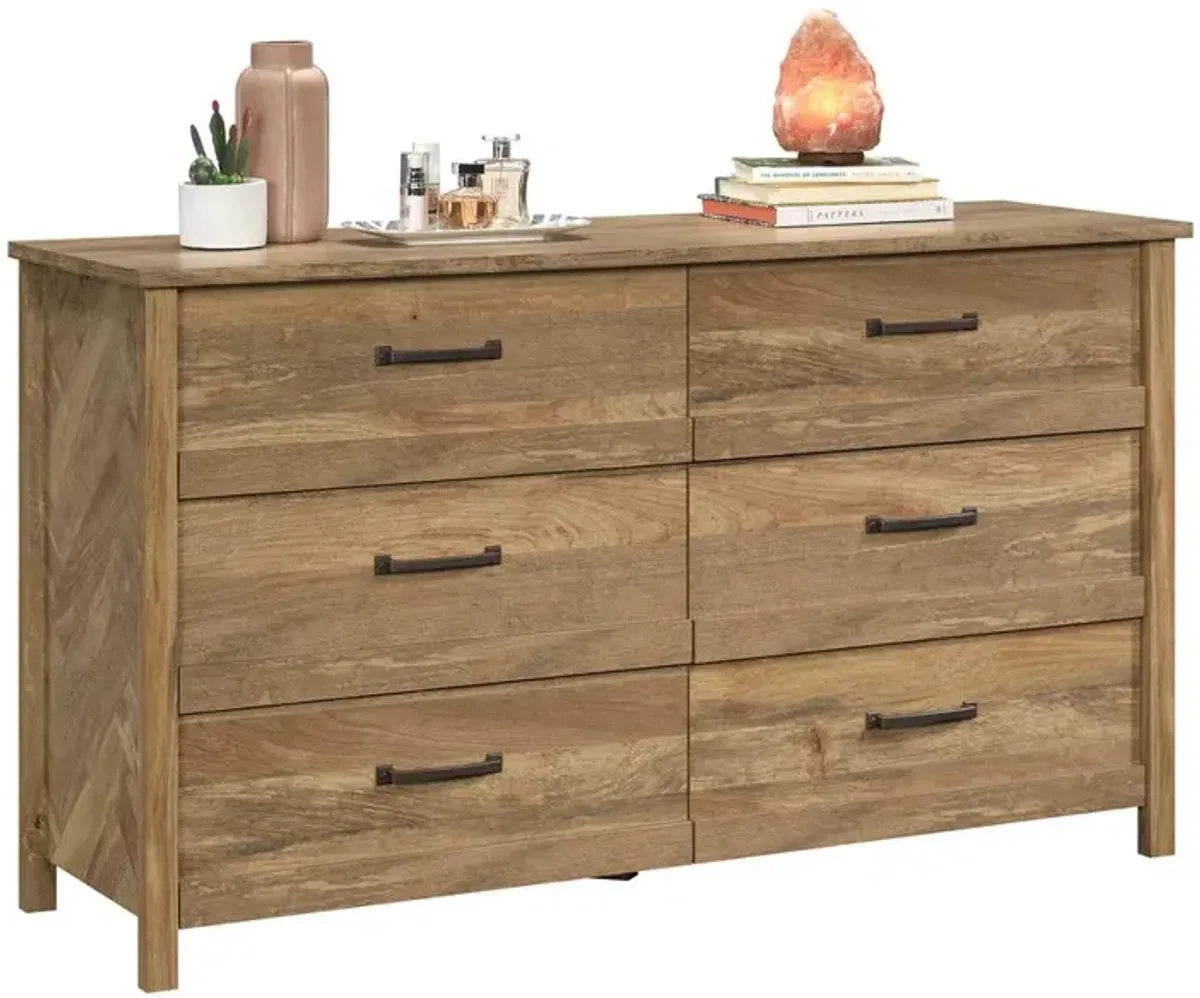 Sauder Cannery Bridge 6-Drawer Dresser Sma