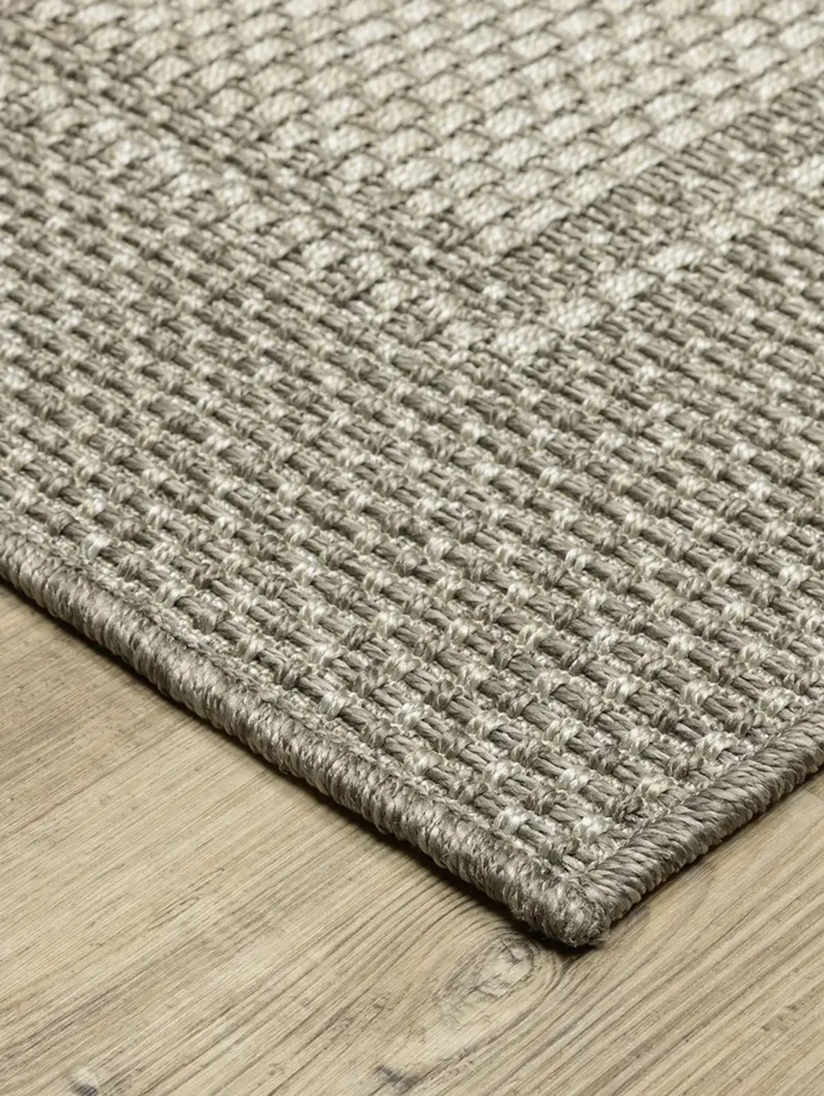 Caicos 9'10" x 12'10" Grey Rug