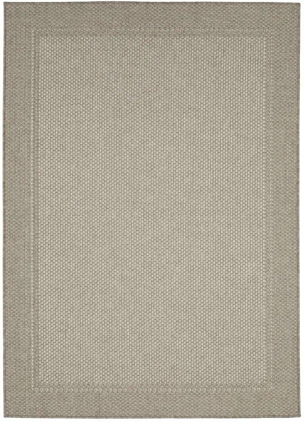 Caicos 9'10" x 12'10" Grey Rug