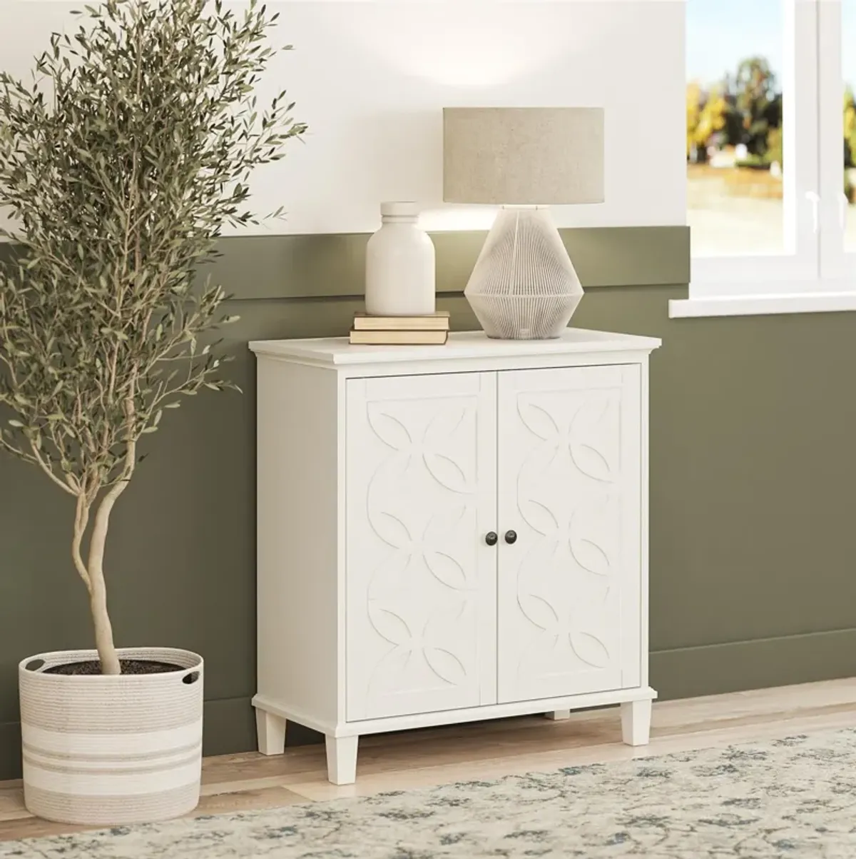 Ameriwood Home Celeste Double Door Accent Cabinet