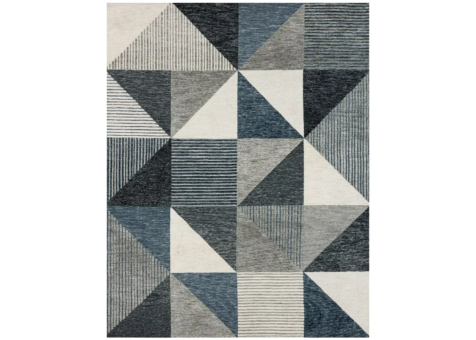 Bowen By Drew & Jonathan Home Oblique Blue 9' 6" X 12' 11" Rug