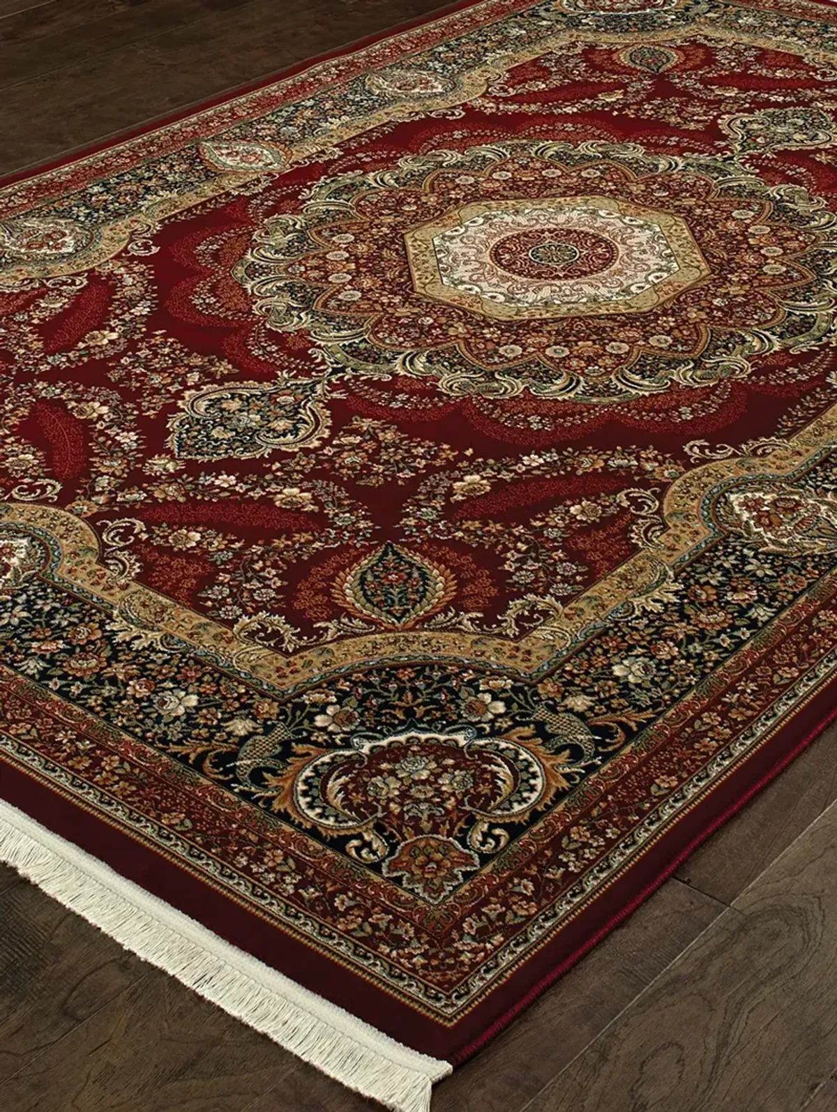 Masterpiece 3'10" x 5'5" Red Rug