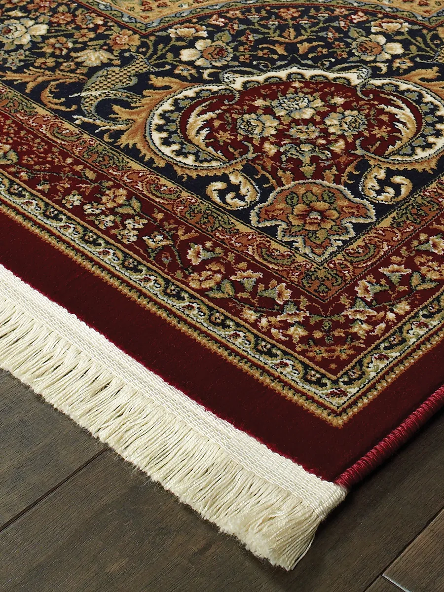 Masterpiece 3'10" x 5'5" Red Rug