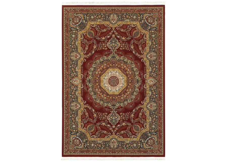 Masterpiece 3'10" x 5'5" Red Rug