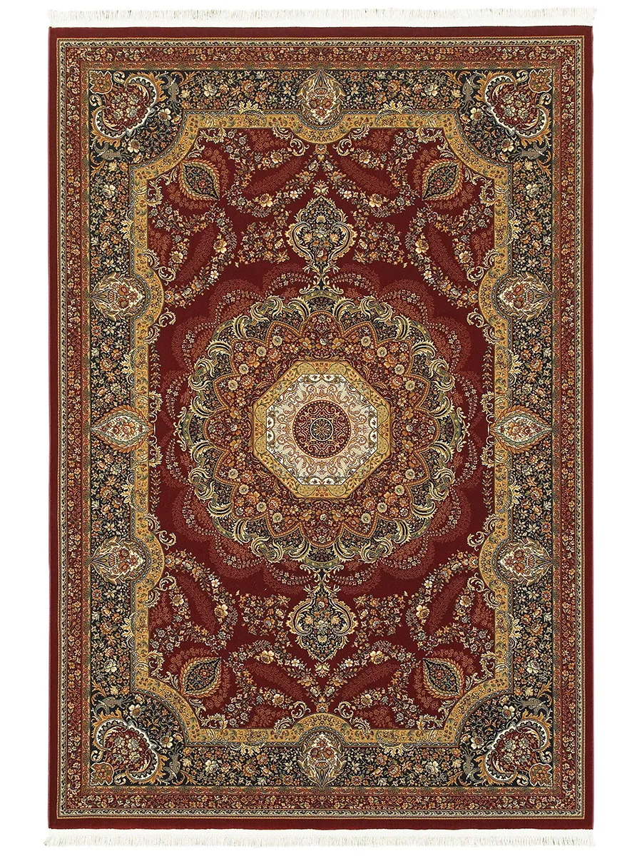 Masterpiece 3'10" x 5'5" Red Rug