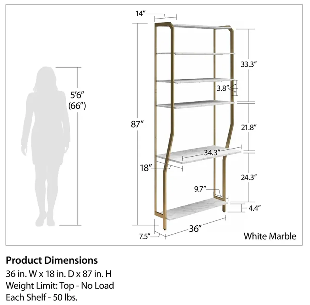 Gwyneth Modular Closet Vanity with Storage