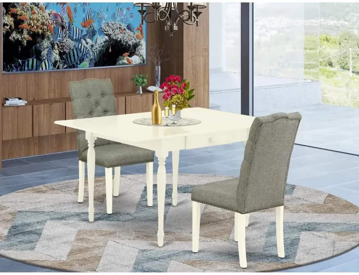 Dining Room Set Linen White