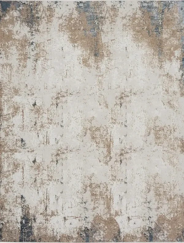 Glitz GLZ06 Taupe/Multicolor 9' x 12' Rug