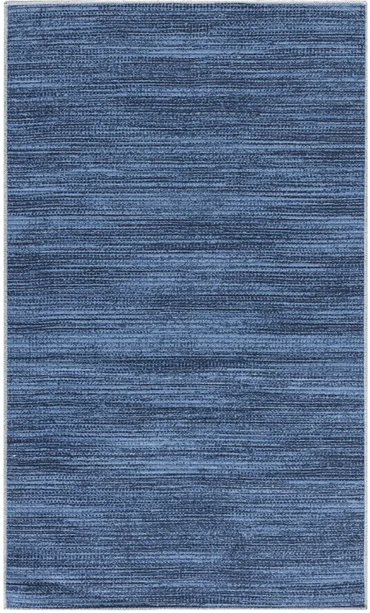 Nourison Washables NWB03 Blue 6' x 9' Rug