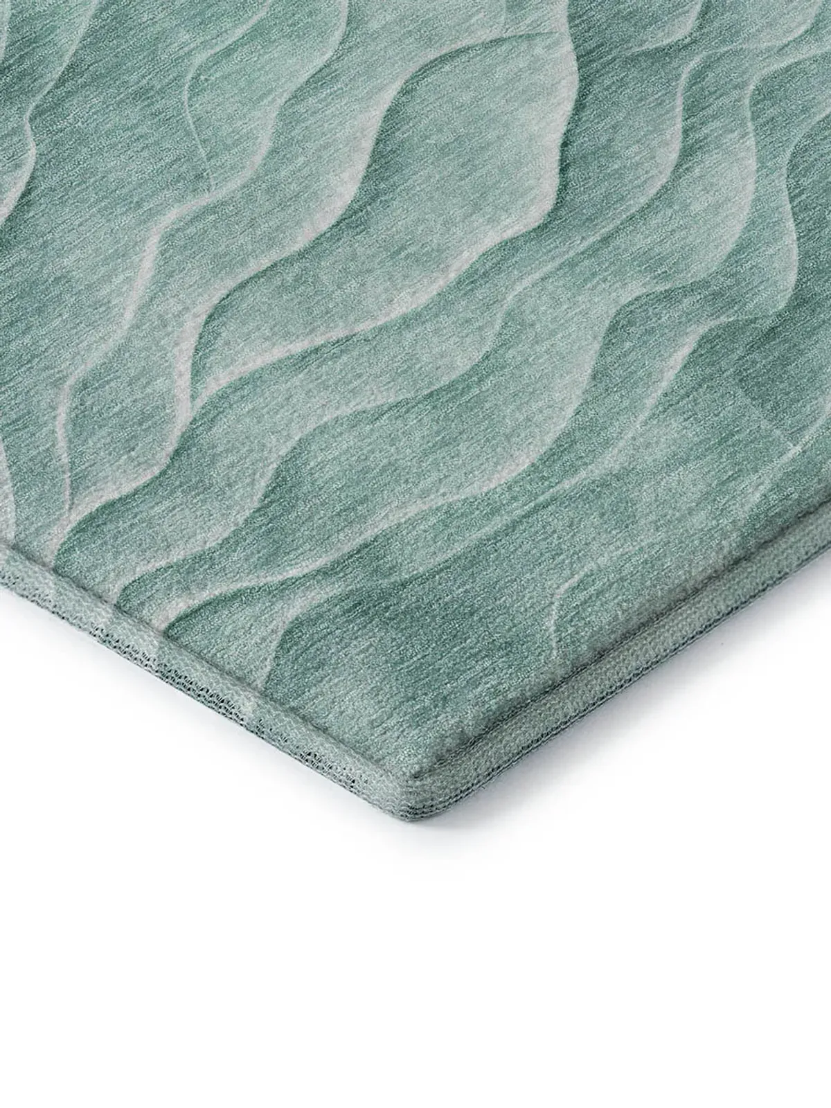 Pacifica PA1 Aqua 2'3" x 7'6" Rug