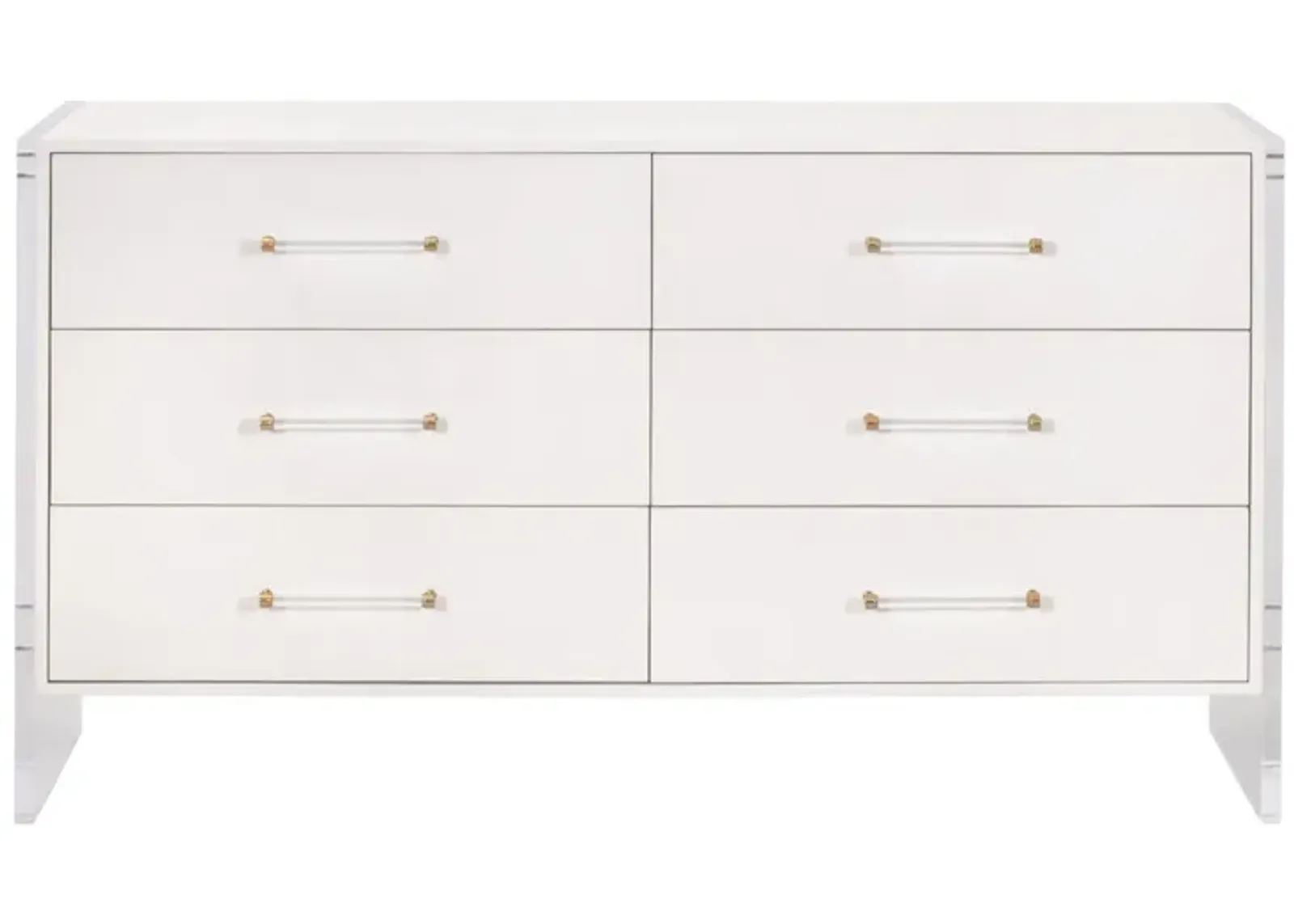 Sonia Shagreen 6-Drawer Double Dresser