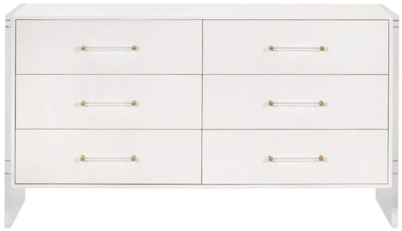 Sonia Shagreen 6-Drawer Double Dresser