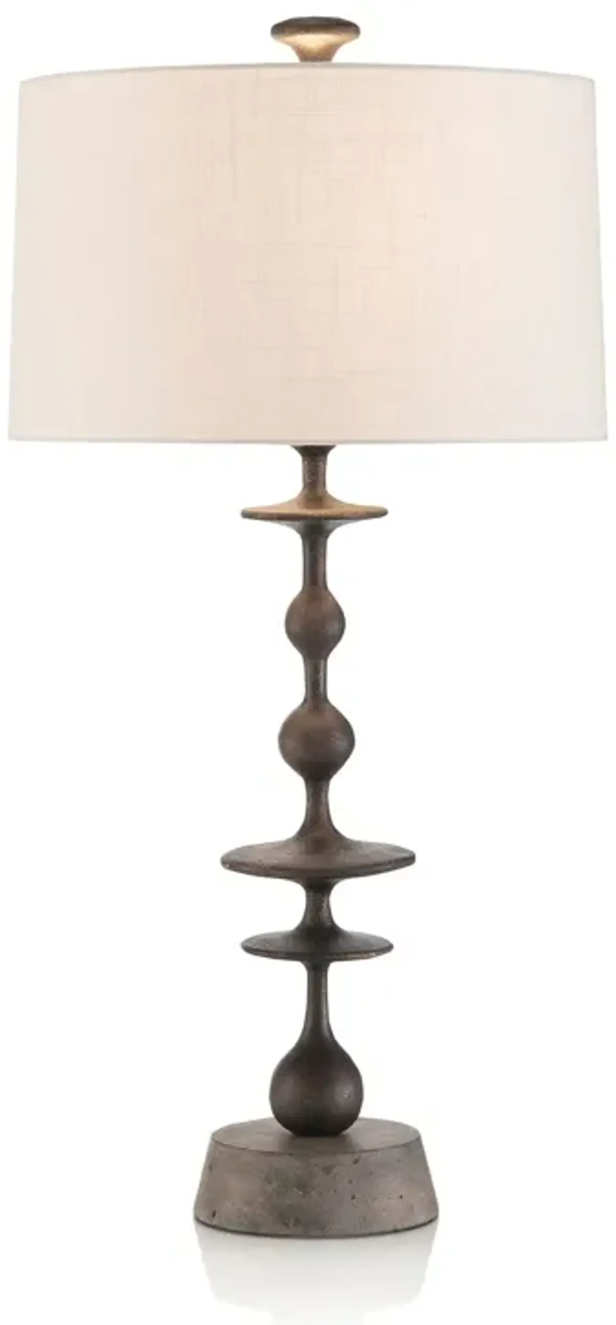 Matte Black Baluster Table Lamp