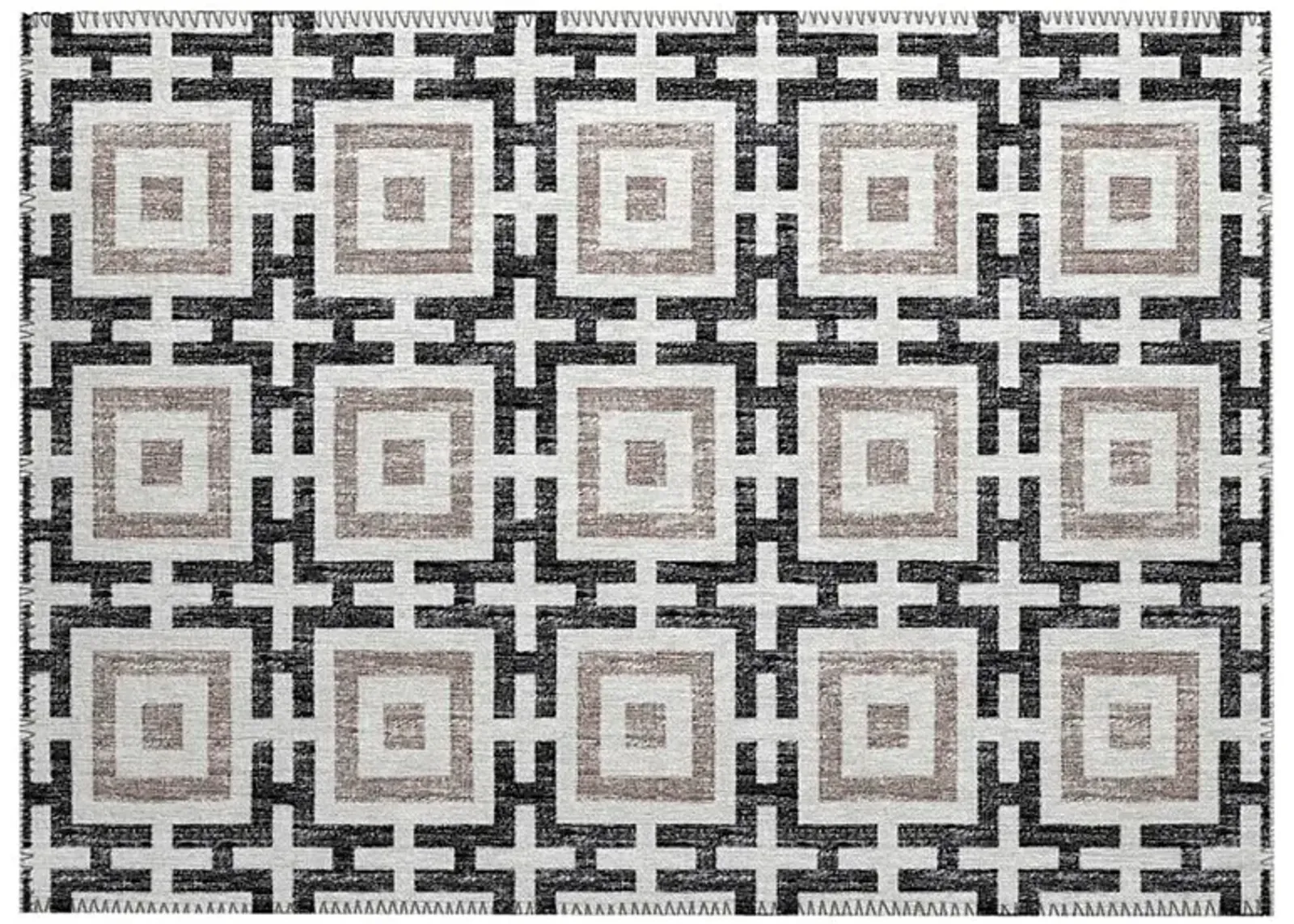 Marlo MO1 Black 20" x 30" Rug