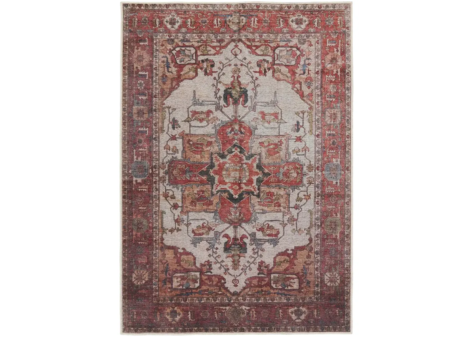 Vindage Hepburn Orange 9'2" x 12' Rug