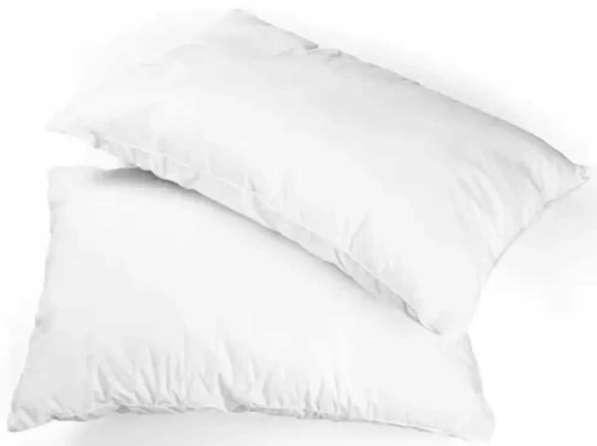 Cotton House - Set of Two Pillows, Firm Support, Hypoallergenic, Standard Size