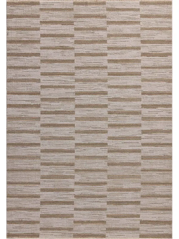 Cali Ivory/Tobacco 5'3"x7'6" Rug