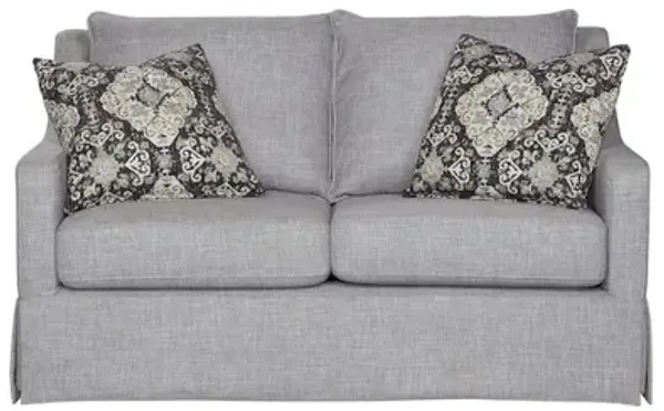 Wilmington Loveseat B W/ 2 Pillows