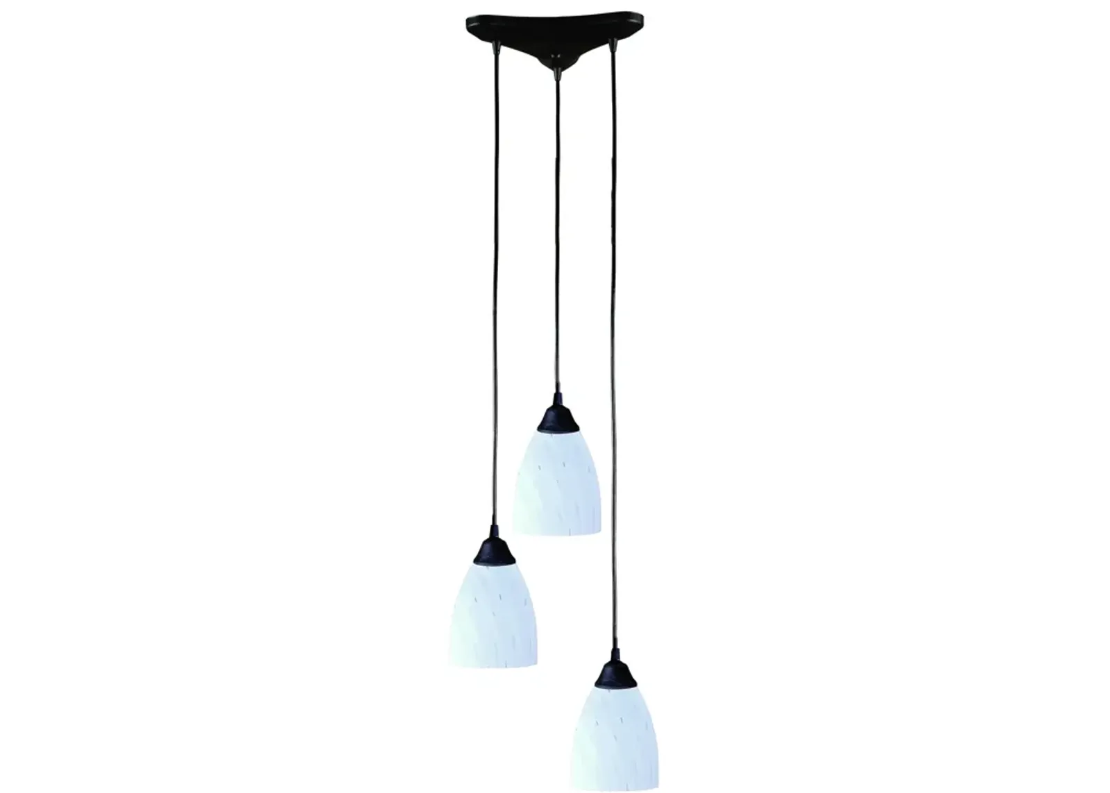 Classico 10" Wide Mini Pendant - Simple White