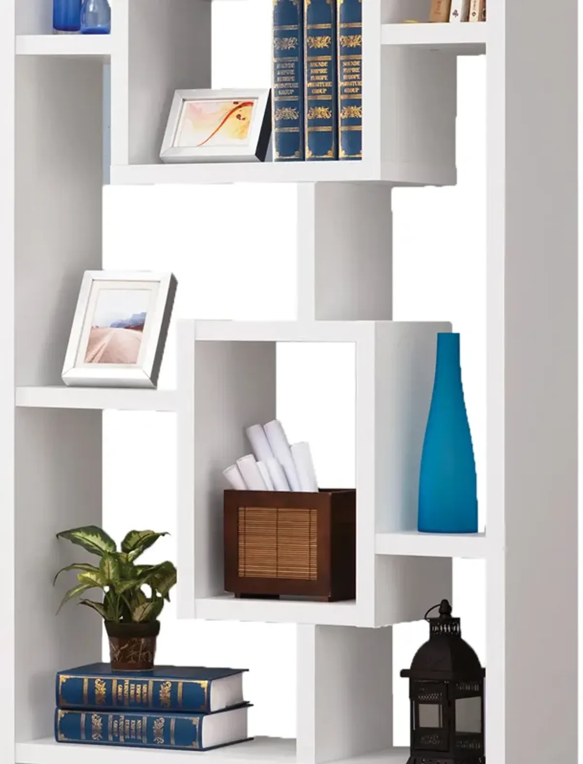 Fantastic Geometric Cubed Rectangular bookcase